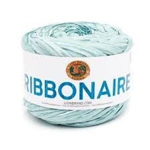 NEW Lot Of 2 Lion Brand Ribbonaire Yarn